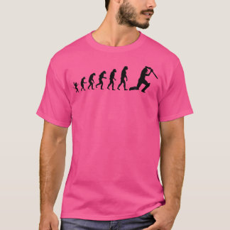 Human Evolution Cricke T-Shirt