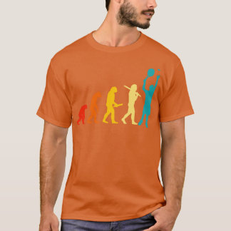 Human Evolution   Tennis  T-Shirt