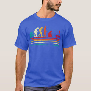 Human Evolution Video Gaming Retro Gamer Men Boys T-Shirt