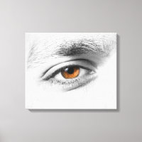 Human eye closeup