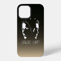 Human Face-off Silhouette Art |