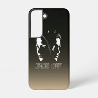 Human Face-off Silhouette Art |