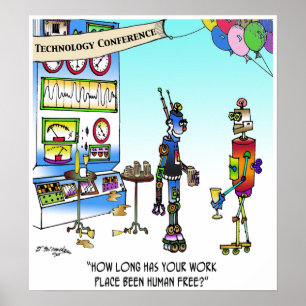 Human Free Work Place Poster