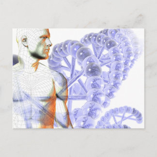 Human Genome Postcard