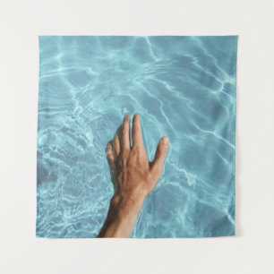 Human hand tapestry