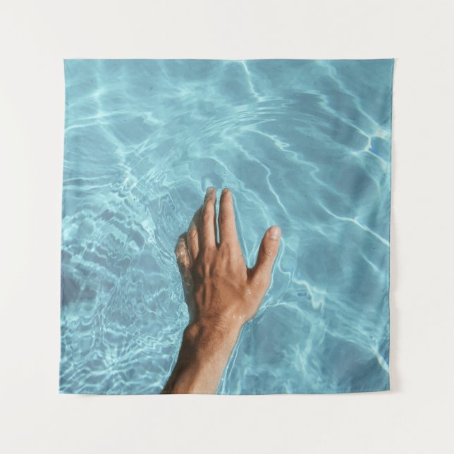Human hand tapestry (Front)