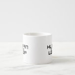 Human in the Loop Minimalist  Espresso Cup<br><div class="desc">High-intensity intervention. Minimalist technical typography on a premium ceramic espresso cup for quick,  high-impact decision-making sessions.</div>