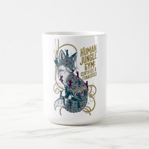 Human Jungle Gym Fox Tee   Certified & Exhausted Coffee Mug