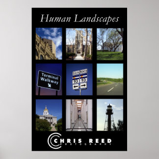 Human Landscapes Poster