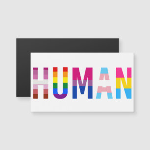 HUMAN LGBT Flag Gay Pride Month Transgender