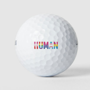 HUMAN LGBT Flag Gay Pride Month Transgender  Golf Balls
