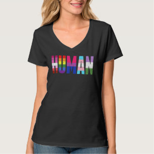 Human Lgbt Lesbian Gay Bisexual Transgender Gender T-Shirt