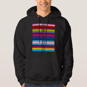 Human Lgbt Q Pride Flag Gay Bi Intersexual Trans P Hoodie