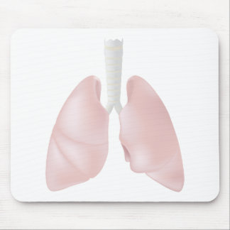 Human lungs Mousepad