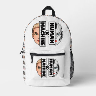 HUMAN × MACHINE PRINTED BACKPACK