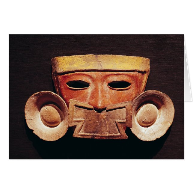 Human mask, from Teotihuacan (Front Horizontal)