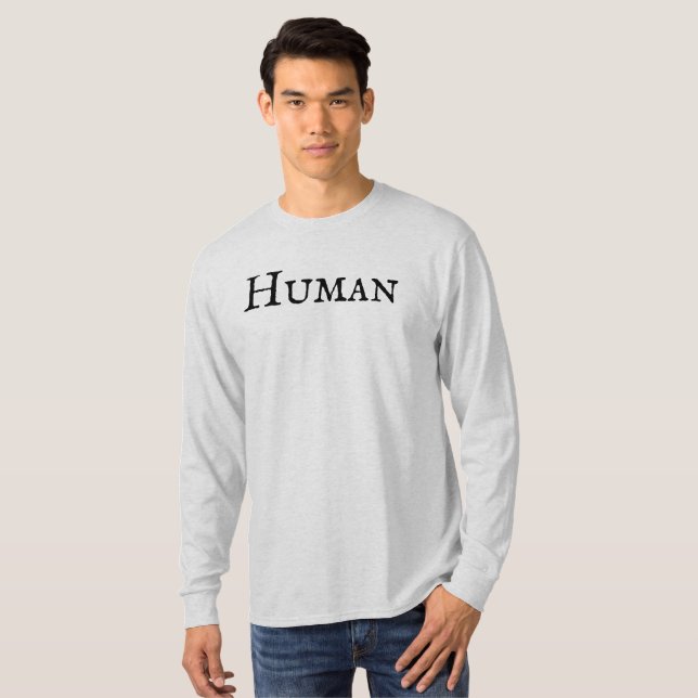 "Human" Men's T-Shirt (Front Full)