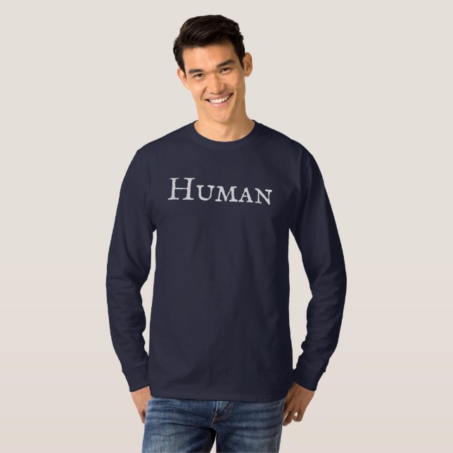 "Human" Men's T-Shirt (Front Full)