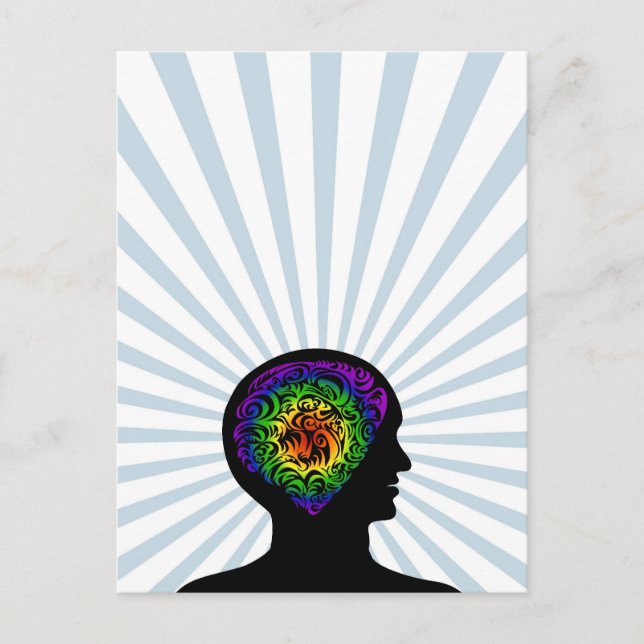 human mind postcard (Front)