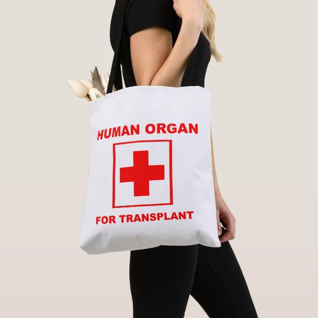 Human Organ For Transplant Tote Bag (Close Up)