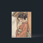 Human Paradox by Kijo Murakami Kanji Postcard<br><div class="desc">[ MEANING ] "Loving the world, yet fearing people... the lingering cold." [ POET ] A deeply emotional haiku by the master Kijo Murakami, known for his profound observations of the human condition. [ PHILOSOPHY ] It reflects the delicate paradox of the human soul—the longing for connection versus the fear...</div>