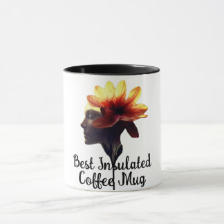 Human Petal Flower Design Uniquely Crafted 11-Oz Mug