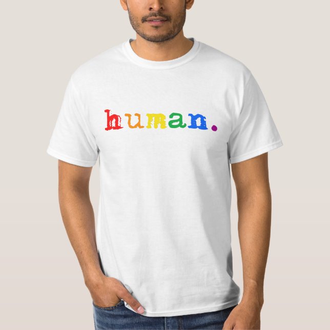 Human Pride T-Shirt (Front)