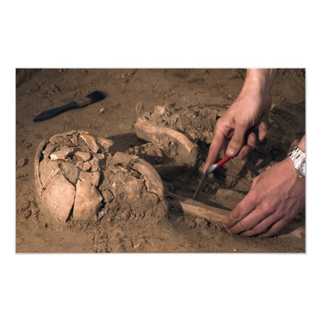 Human remains photo print (Front)