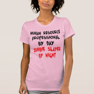 Human Resource Professional Zombie Joke T-Shirt