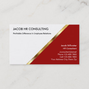 Human Resources Business Cards