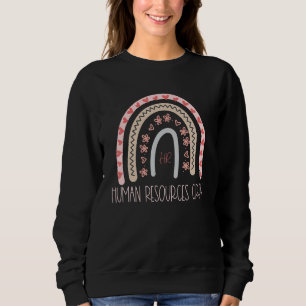 Human Resources Crew Hr Team Employee Bohemian Rai Sweatshirt