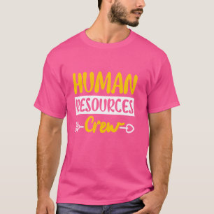 Human Resources Crew Management HR Department Offi T-Shirt