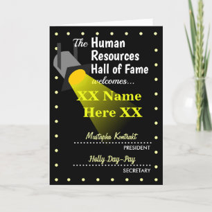 Human Resources Exams   Congratulations   HR Holiday Card