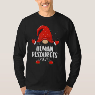 Human Resources Gnome Matching Family Group Christ T-Shirt
