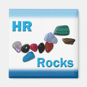Human Resources HR Rocks Magnet