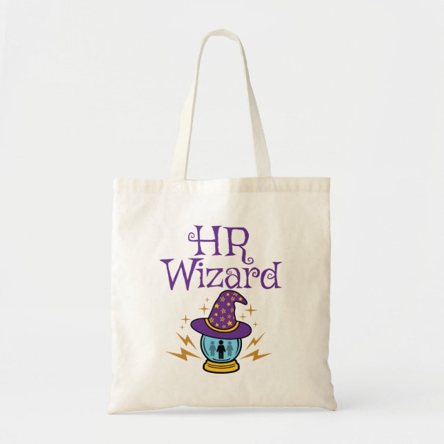 Human Resources HR Wizard Tote Bag (Front)