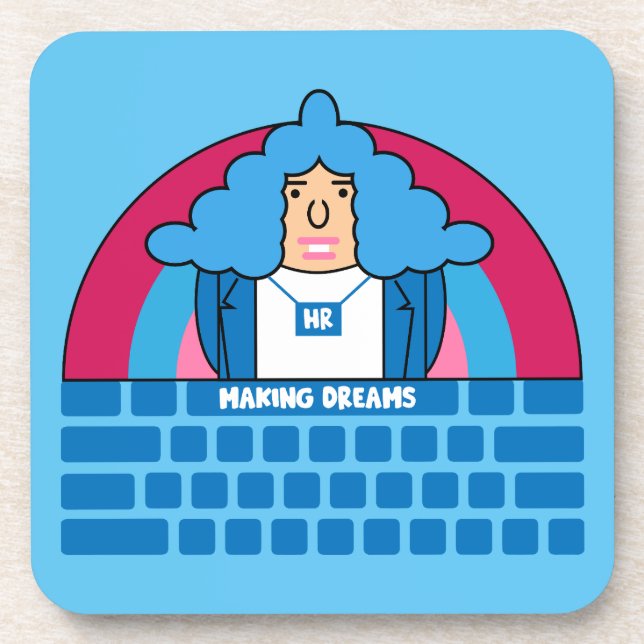 Human Resources Office Coaster (Front)