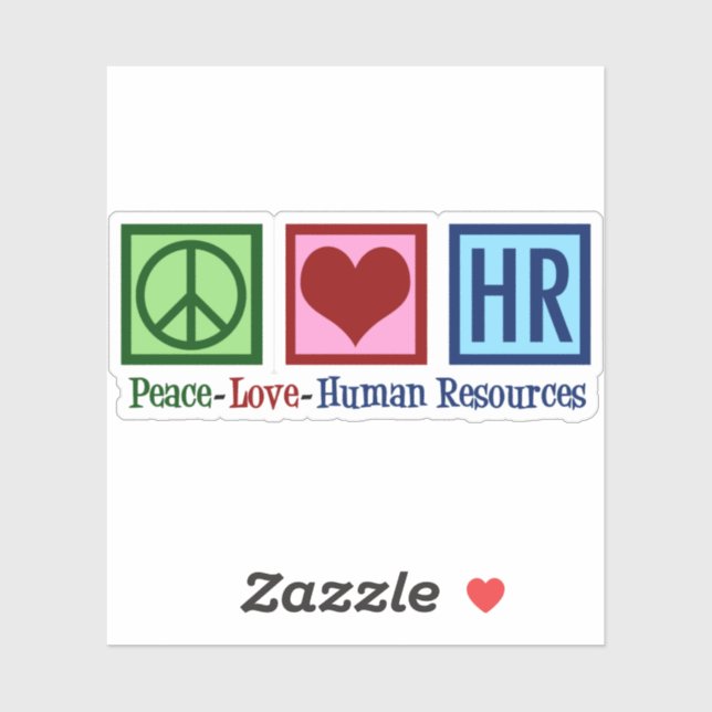 Human Resources Peace Love HR (Sheet)