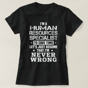 Human Resources Specialist T-Shirt