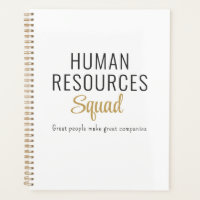 Human Resources Squad with Motivational Quote