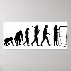 Human Resources Training Lecturer Gear Poster