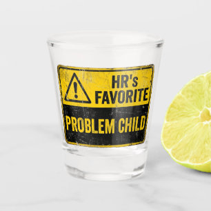 Human Resources Walking HR Violation Performance Shot Glass