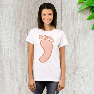 Human Right Foot T-Shirt