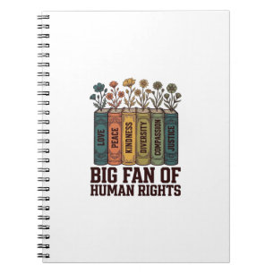 Human Rights Book Flowers Vintage Vector Design_1