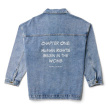 Human Rights Denim Jacket