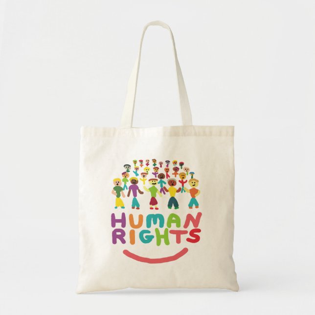 Human Rights Tote Bag (Front)