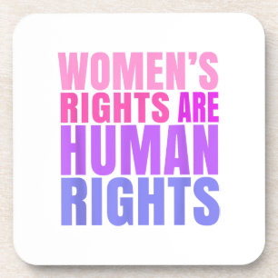 Human Rights Womens Right Coaster