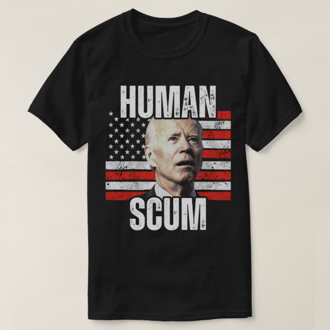 Human Scum T-Shirt (Design Front)