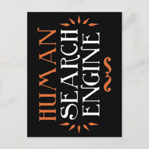 Human Search Engine Postcard