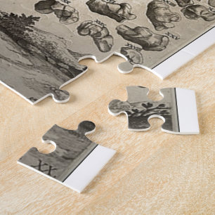 Human Skeleton ca 1741 Jigsaw Puzzle